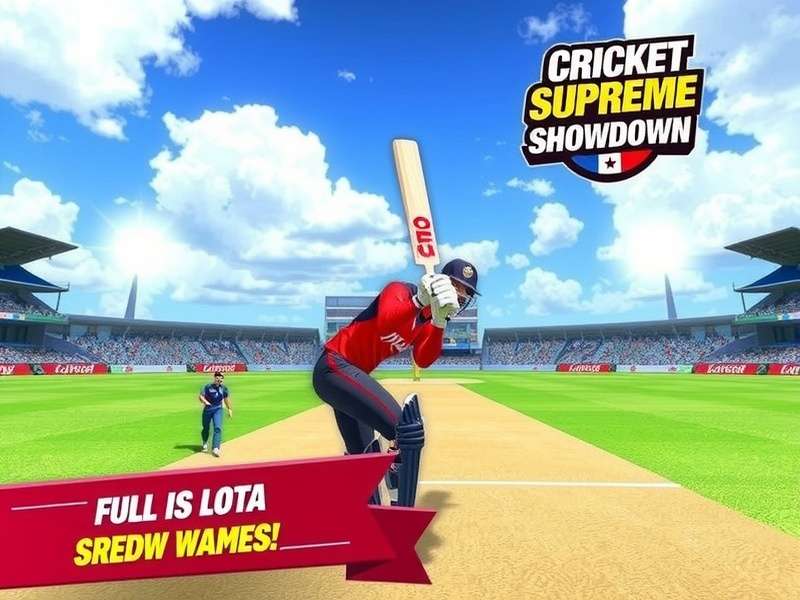 Cricket Supreme Showdown Gameplay Screenshot